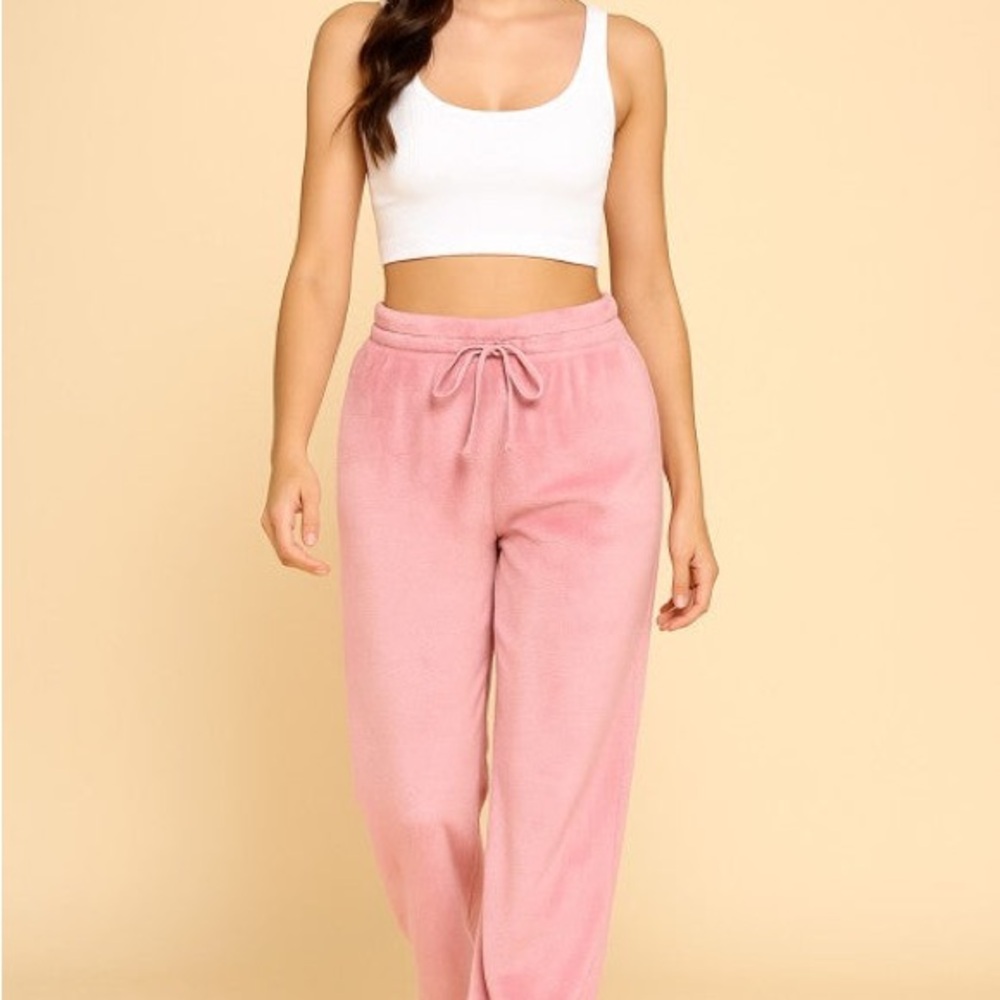 Women's mauve Drawstring Pants